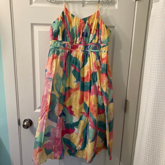 Vibrant Midi Dress - Picture 1 of 3